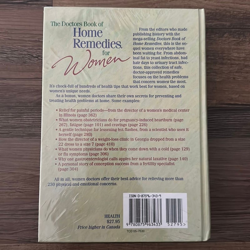 The Doctors Book of Home Remedies for Women