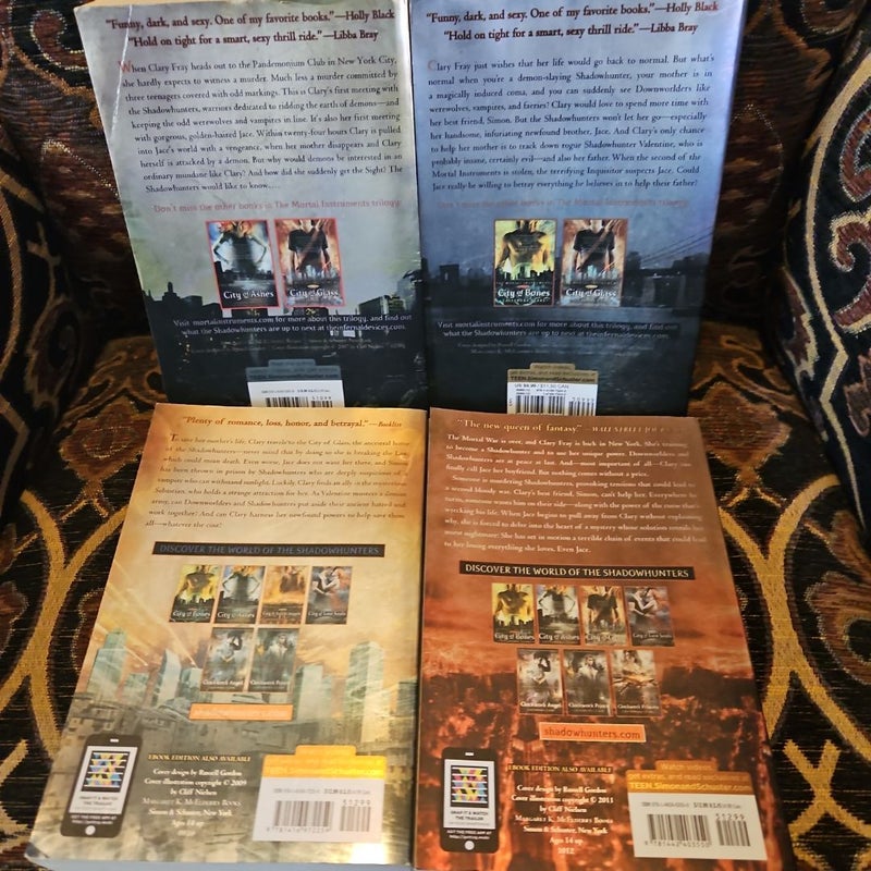 Mortal Instruments Bundle Books 1-4