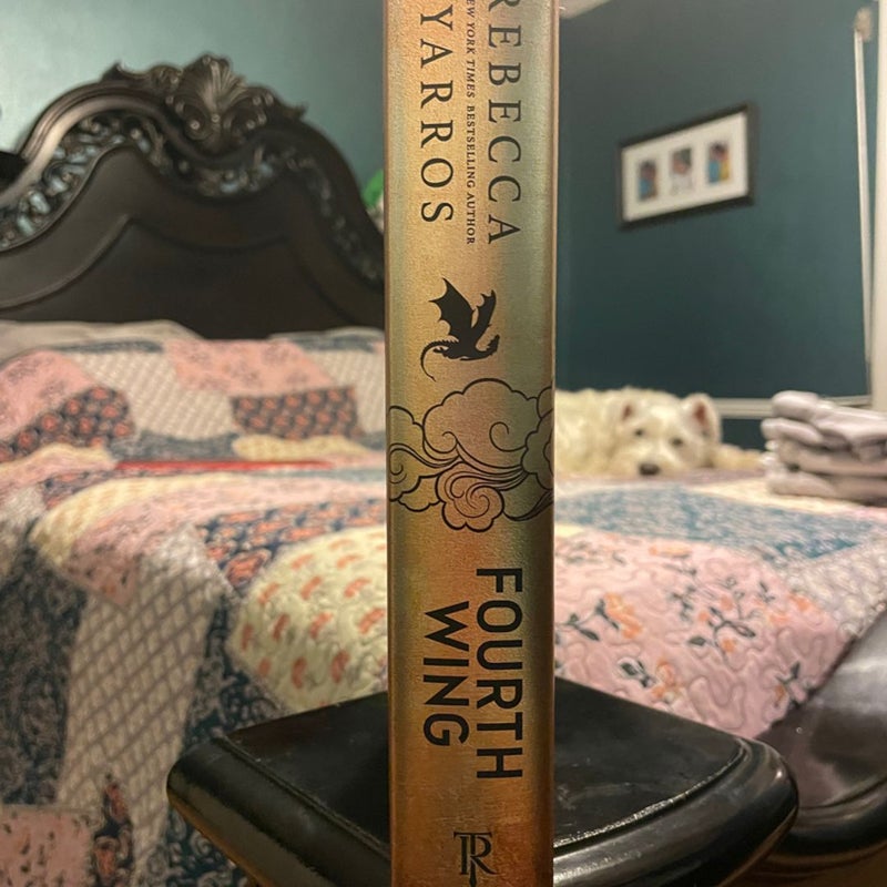 Fourth Wing Sprayed Pages