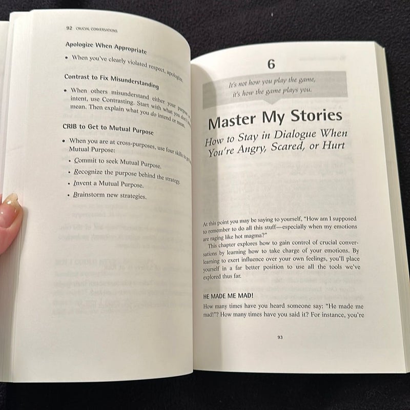 Crucial Conversations Tools for Talking When Stakes Are High, Second Edition