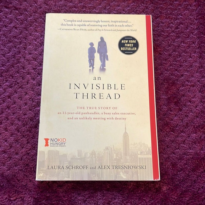 An Invisible Thread by Laura Schroff; Alex Tresniowski, Paperback