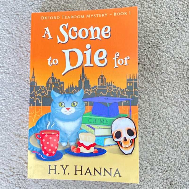 A Scone to Die for (Oxford Tearoom Mysteries - Book 1)