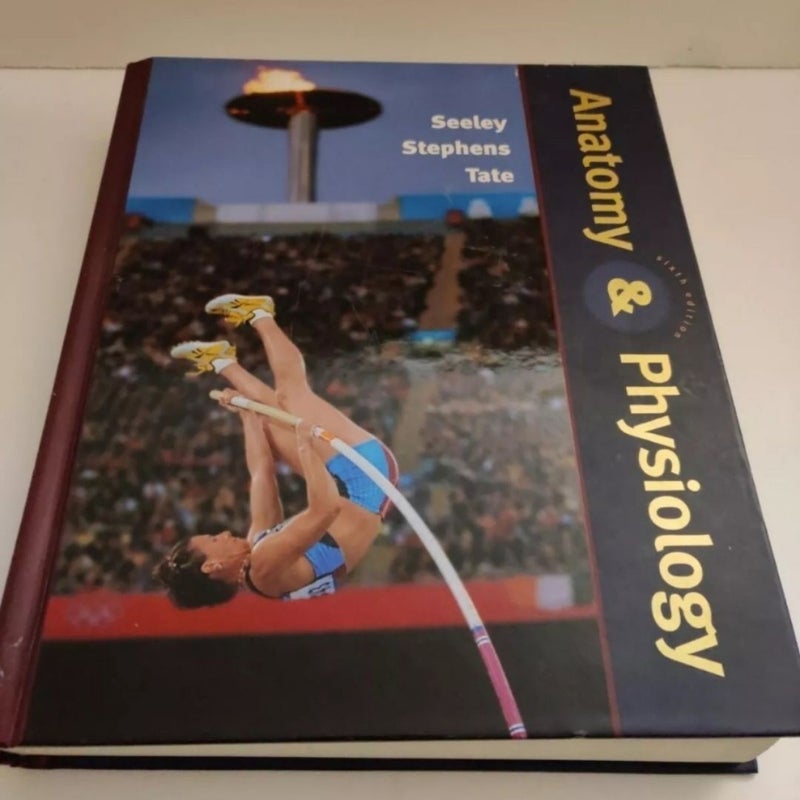 Seeley Stephens Tate Anatomy & Physiology Hard Cover Book