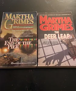 Set of 2 Martha Grimes Books 