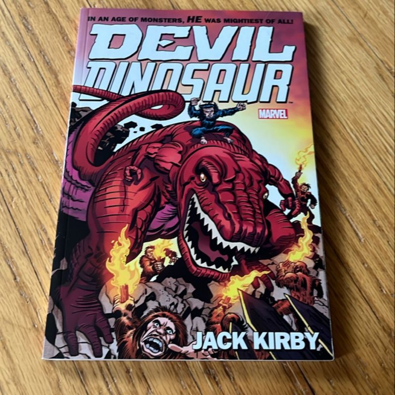 Devil Dinosaur by Jack Kirby