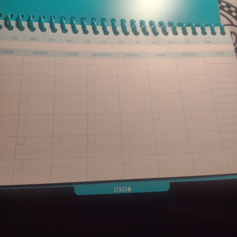 Weekly, monthly planner 