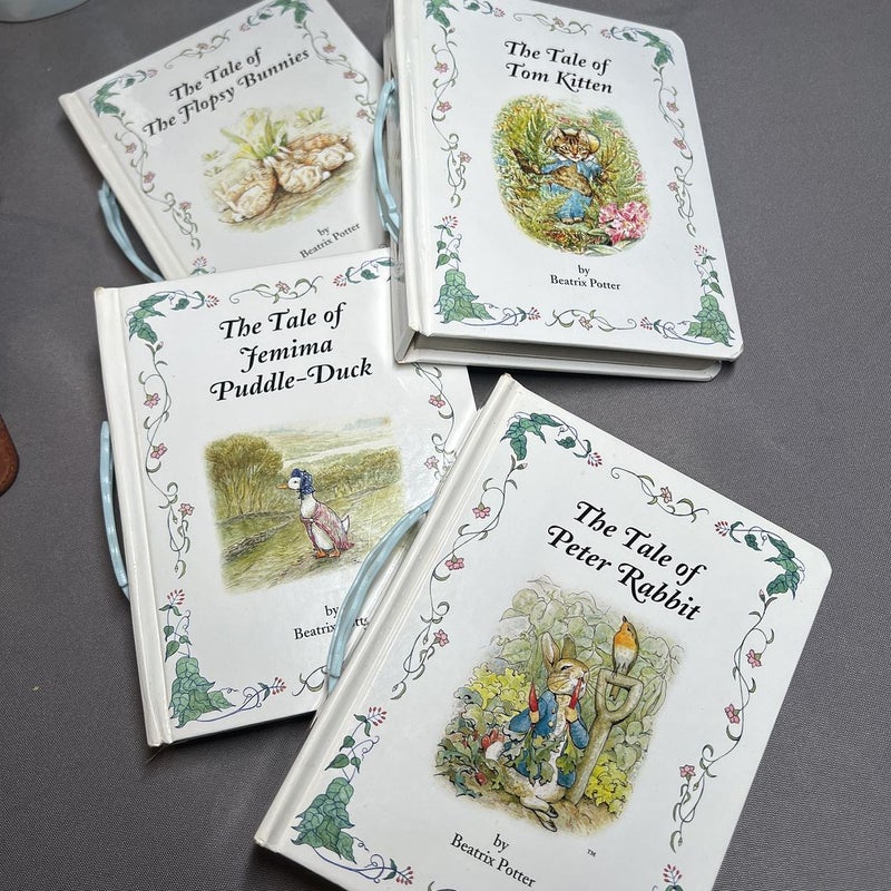 Set of 4 Beatriz Potter Board Books