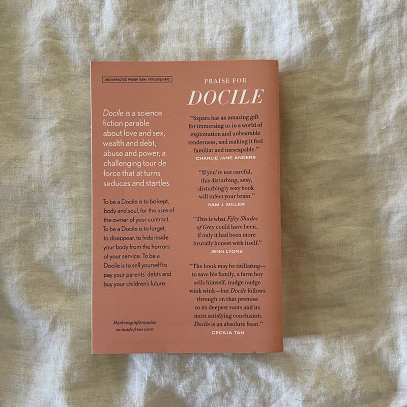 Docile arc - uncorrected proof