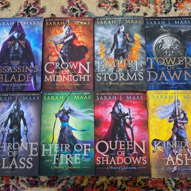 Throne of Glass Hardcover Set