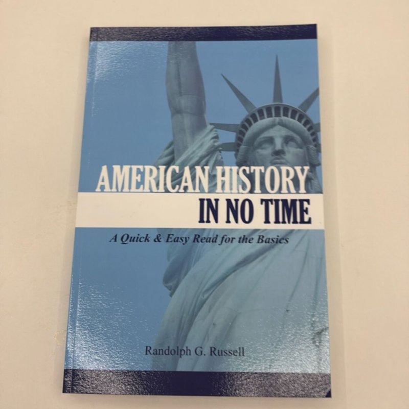 American History In No Time by Randolph G Russell, Paperback | Pangobooks