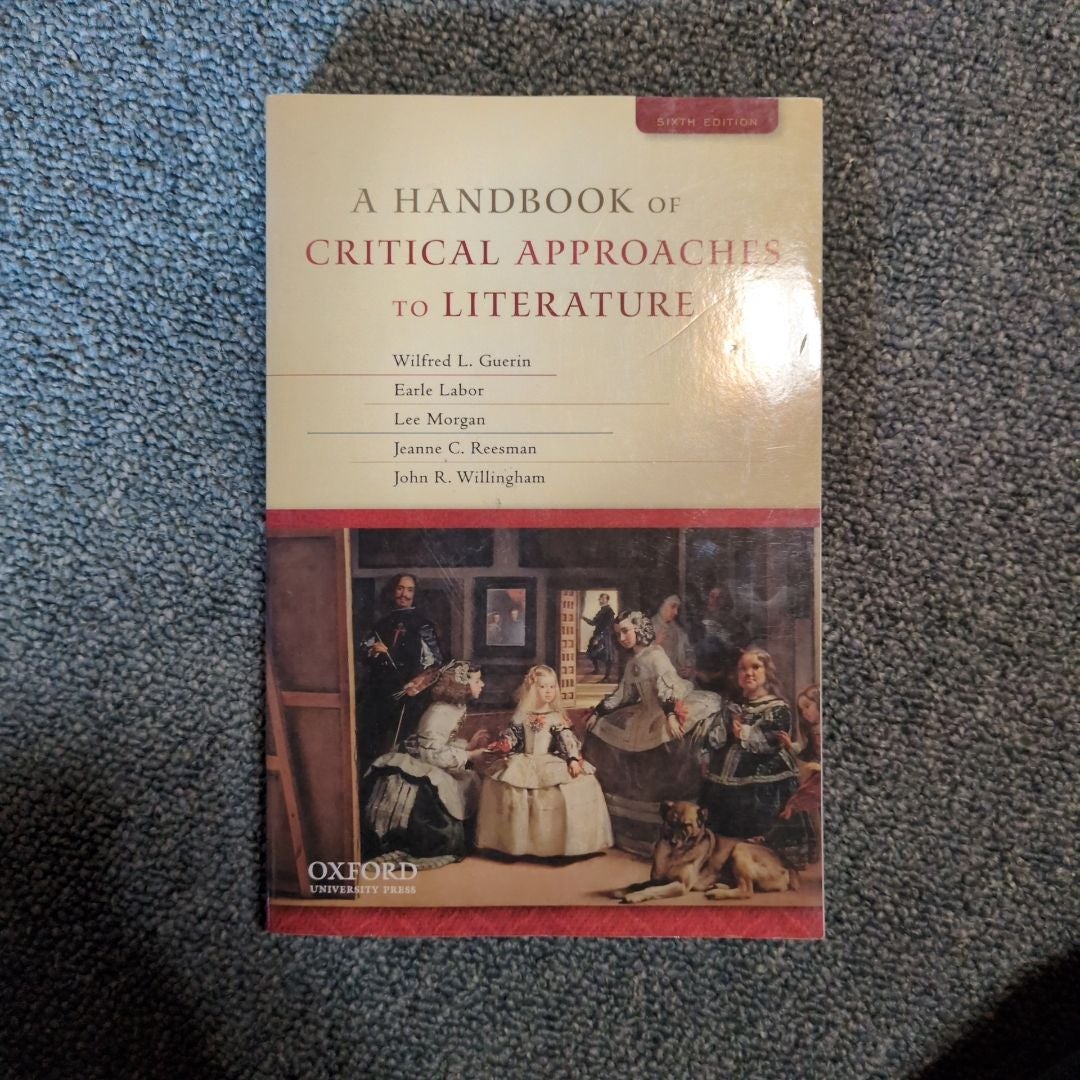 A Handbook of Critical Approaches to Literature