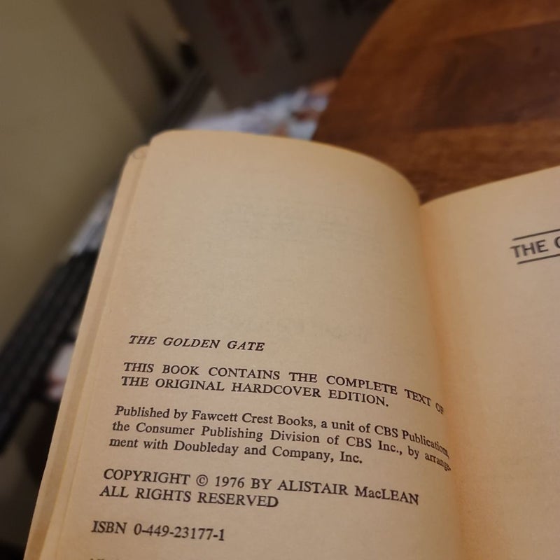 The Golden Gate (by Alistair MacLean)