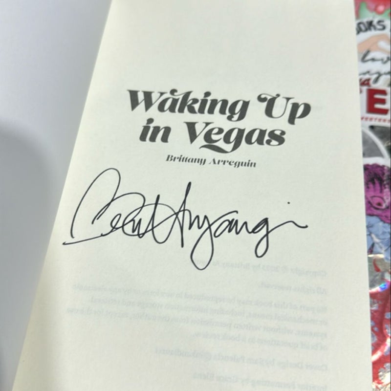 Waking Up in Vegas (SIGNED)