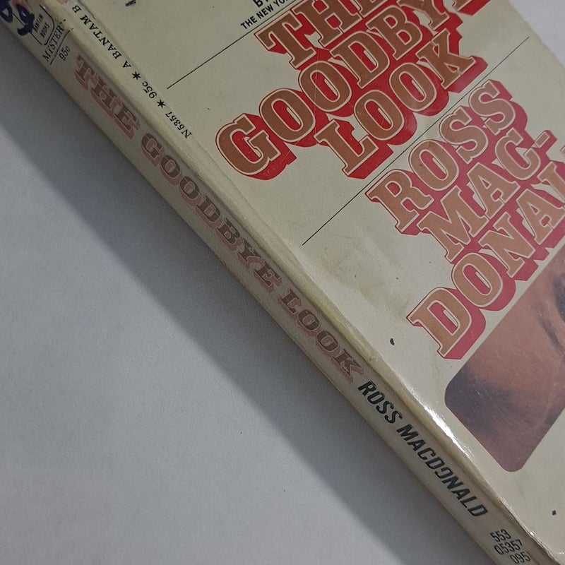 the Goodbye Look By Ross Mac-Donald paperback vintage 1969