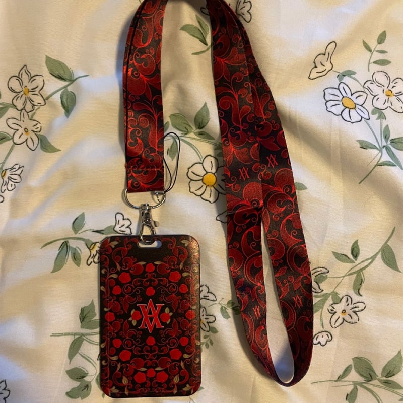 Fairyloot Vampire Academy Card Holder w/ Lanyard