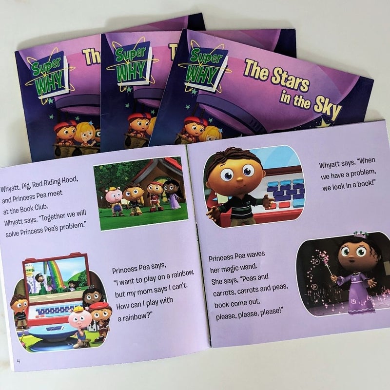 Super Why: The Stars in the Sky *bundle of 4*