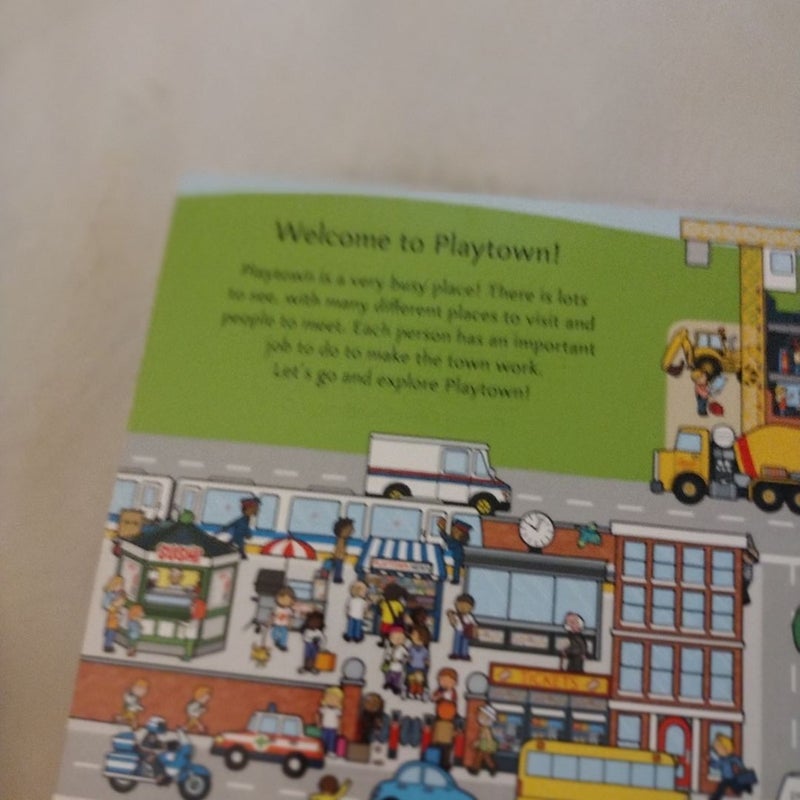 Playtown A Lift of Flap Book with Over 70 Flaps