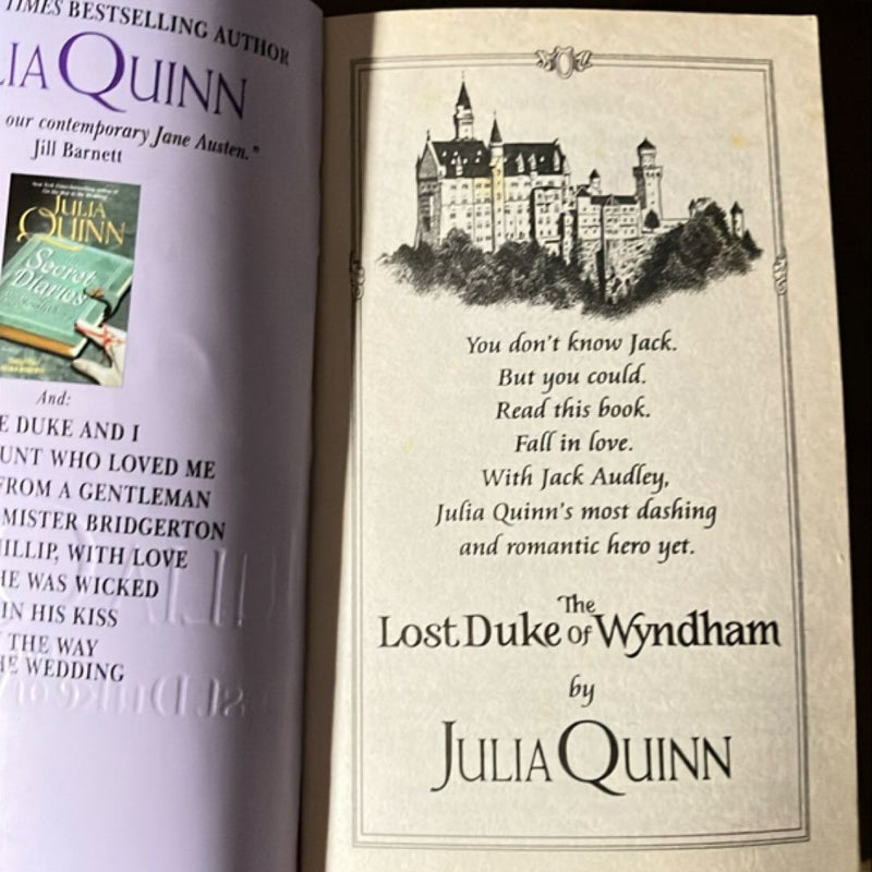 The Lost Duke of Wyndham