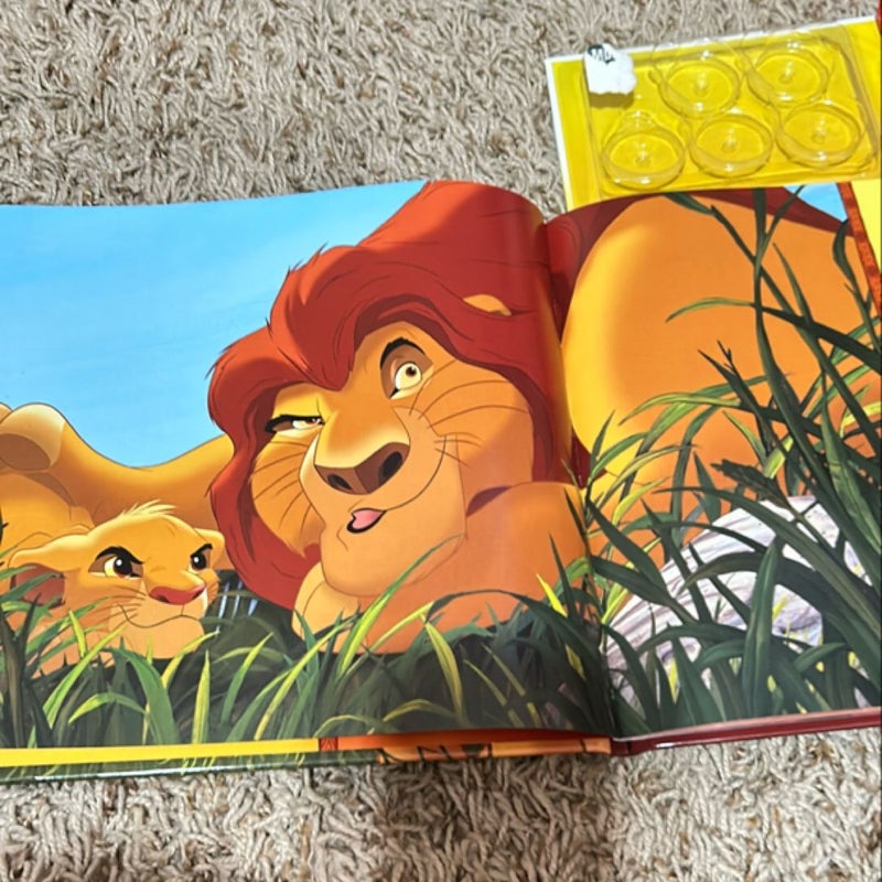Disney the Lion King Movie Theater Storybook and Movie Projector