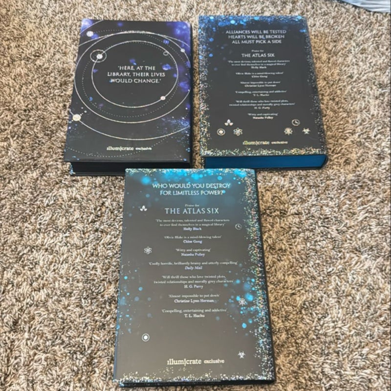 The Atlas Six Trilogy (Illumicrate editions)