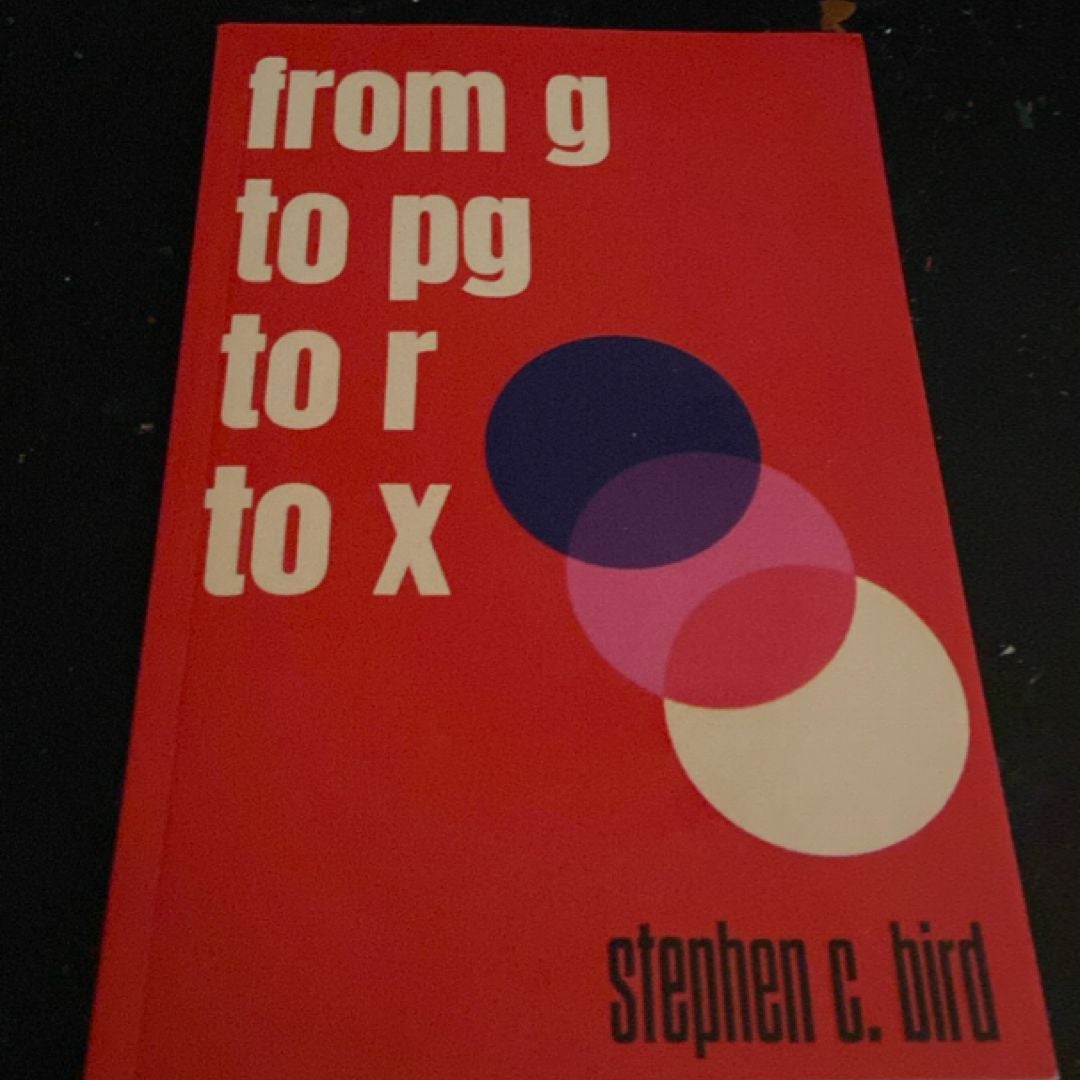 From g to pg to r to x