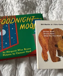 Goodnight Moon Padded Board Book/Brown Bear Board Book