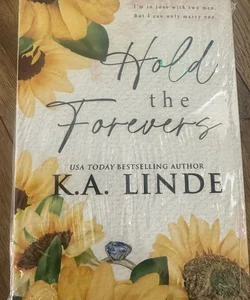 Hold the Forevers cover to cover signed special edition