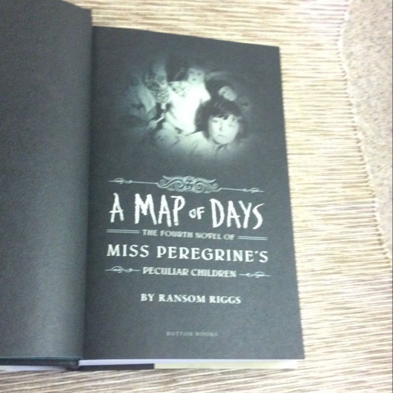 A Map of Days 4th Novel of Miss Peregrine’s Peculiar People