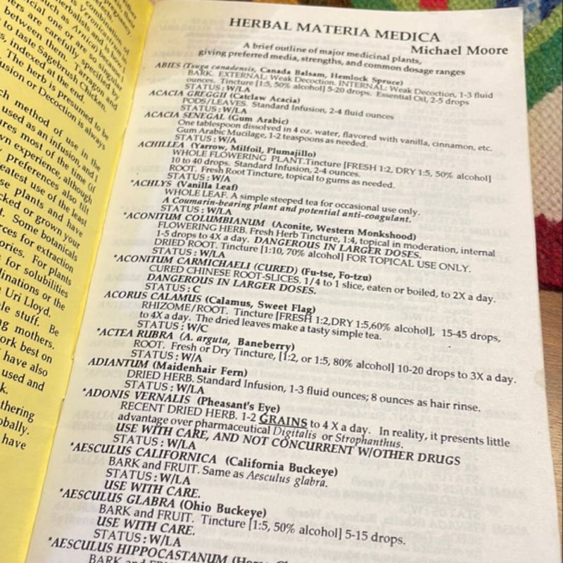 Herbal Materia Medica; Herbal Tinctures in Clinical Practice; Herbal Repertory in Clinical Practice (3rd ed.); An Herbal/Medical Dictionary 