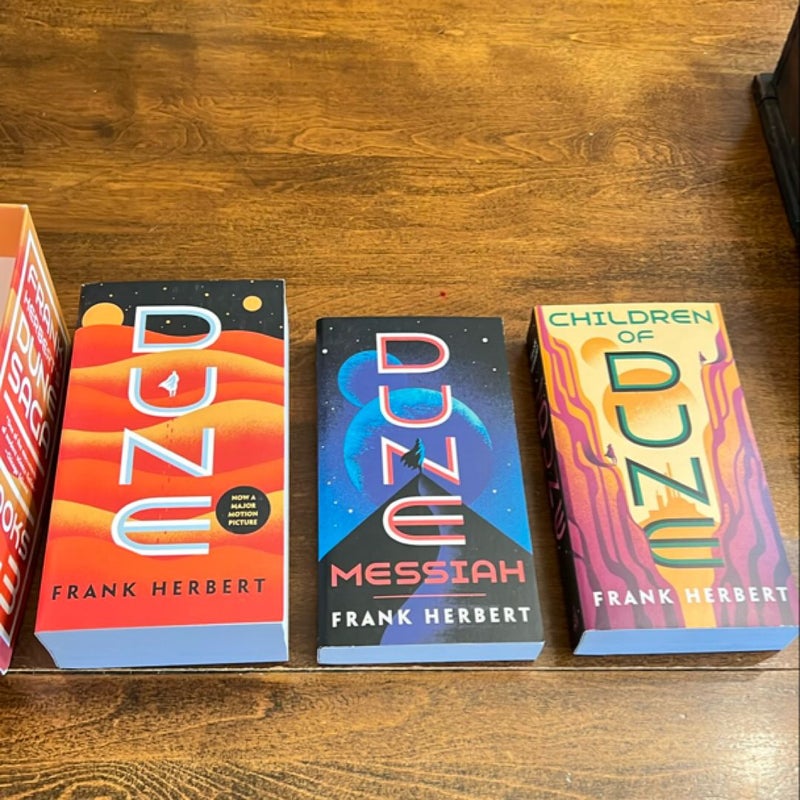 Frank Herbert's Dune Saga 3-Book Boxed Set