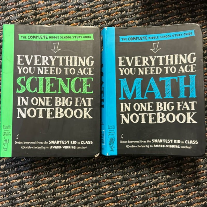 Everything You Need to Ace Science AND Math in One Big Fat Notebook