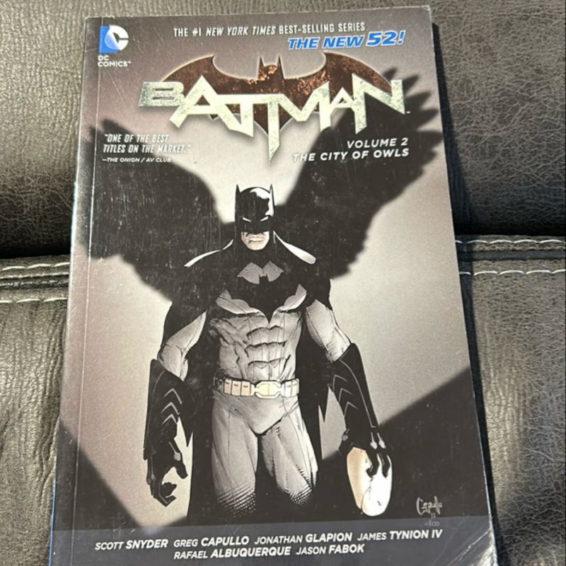 Batman Vol 2 City of Owls New 52