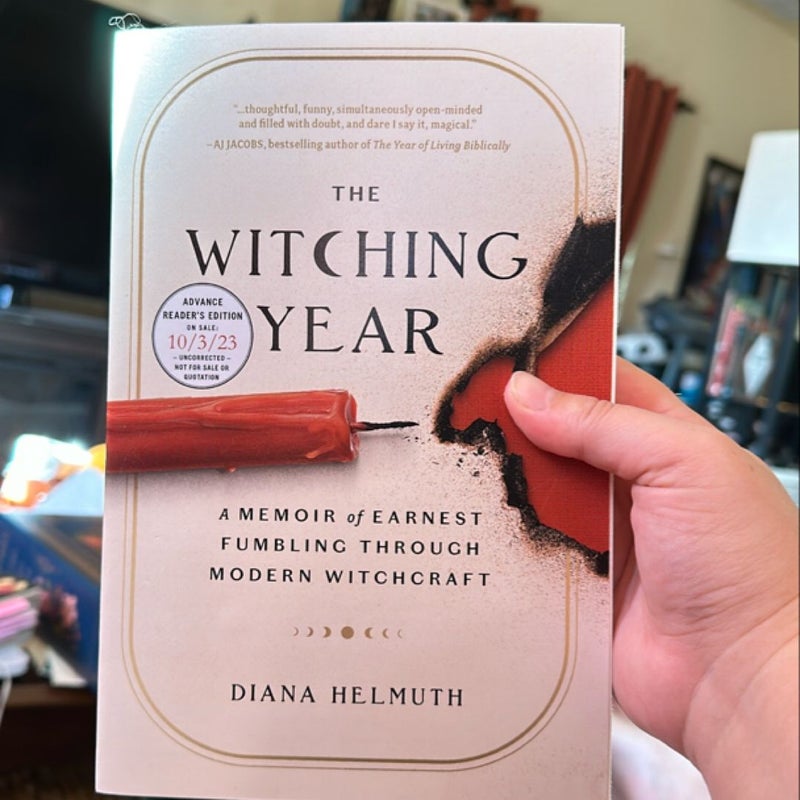 The Witching Year, Reader’s Advanced Copy