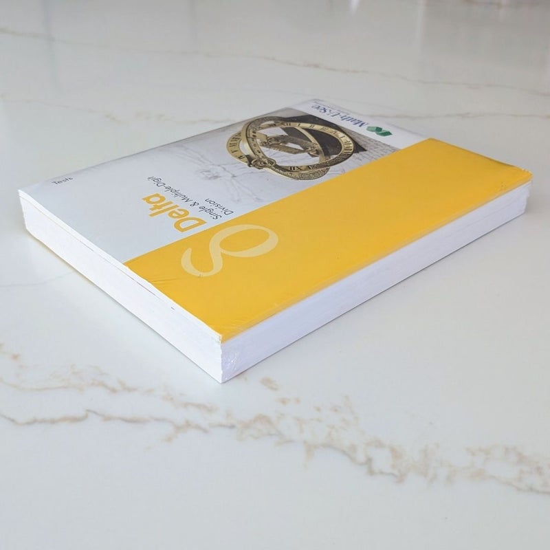 Math U See: Delta Student Workbook/Tests