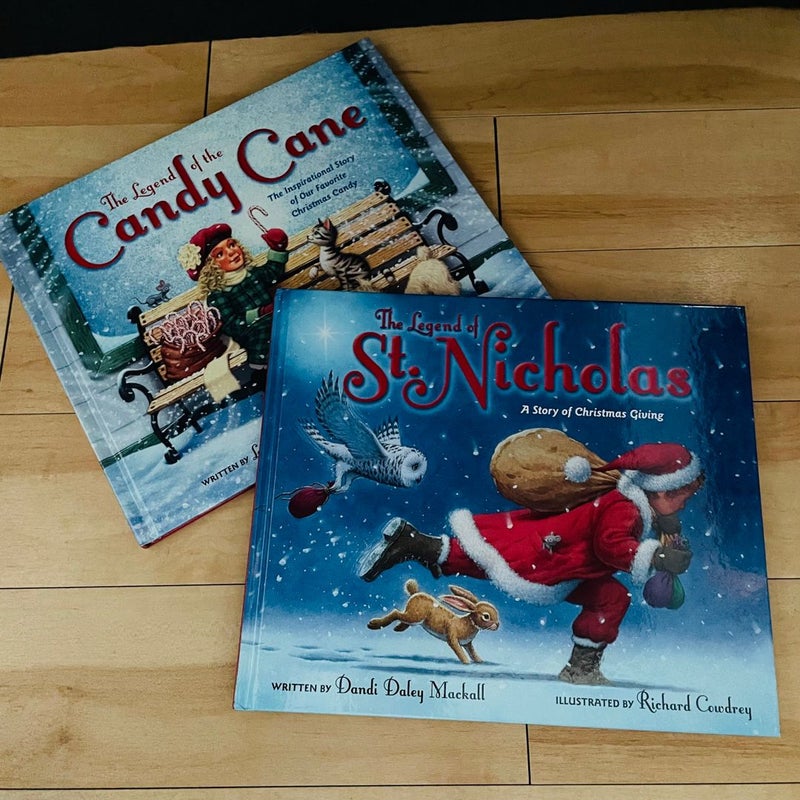 The Legend of the Candy Cane/St. Nicholas Bundle-Lot of 2