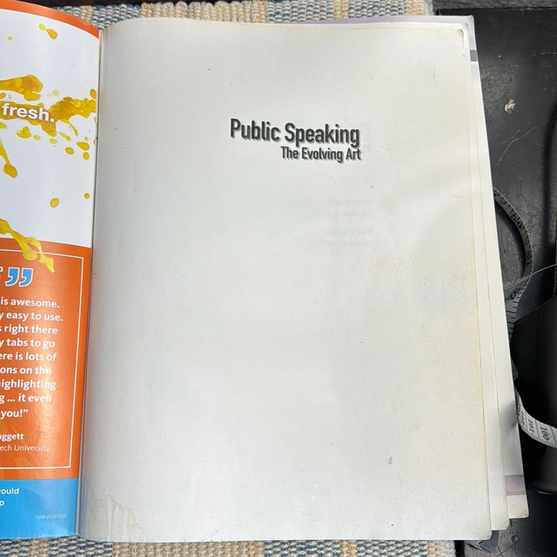 Public Speaking