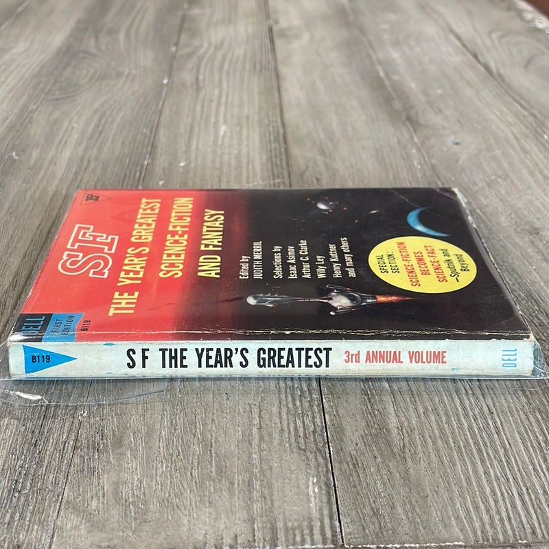 SF The Year’s Greatest Science-Fiction and Fantasy