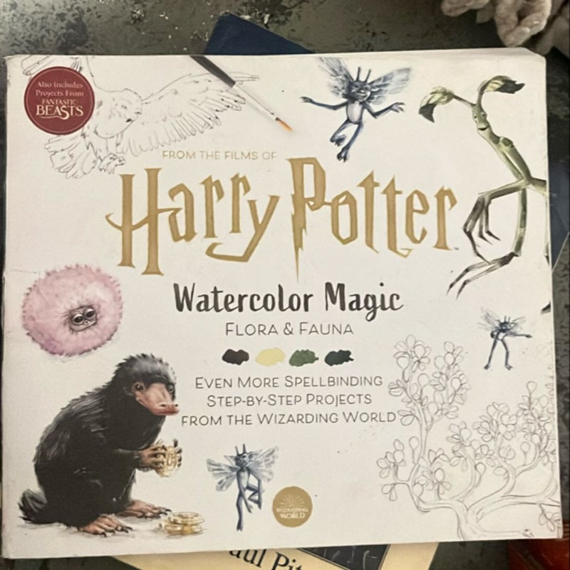 Harry Potter: Watercolor Magic: Flora and Fauna