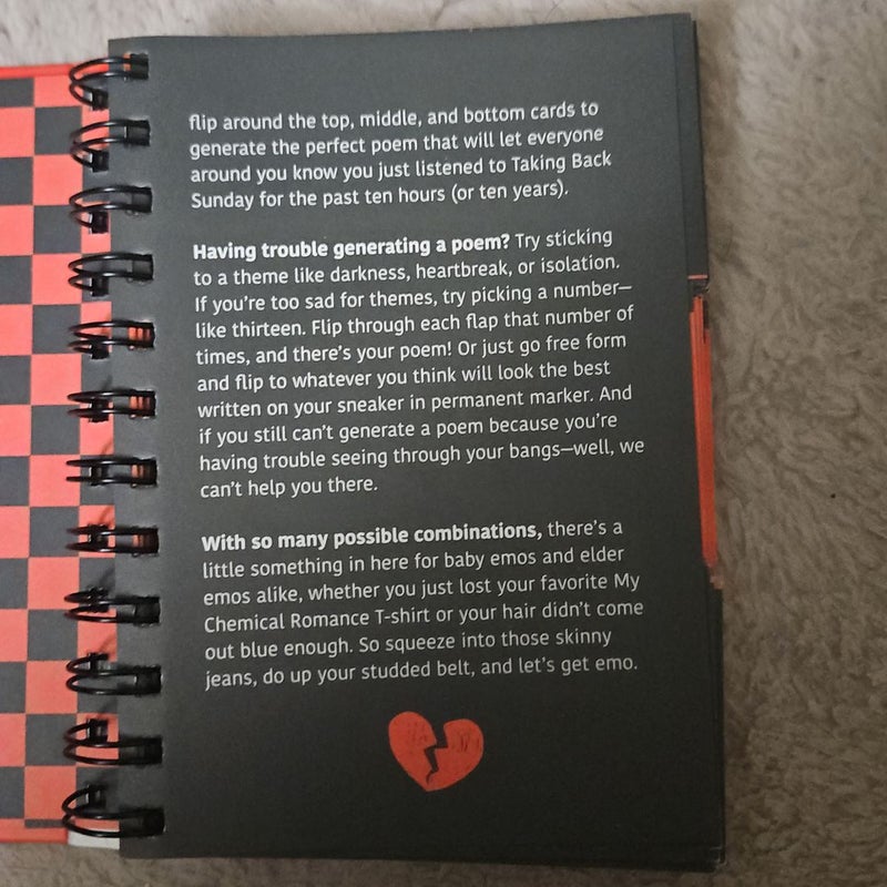 Emo Poetry Generator