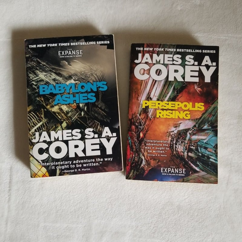 The Expanse 6 and 7 Babylon's Ashes anx Persepolis Rising