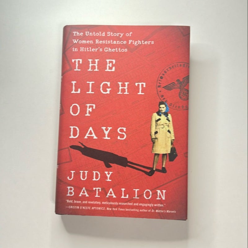 The Light of Days - First Edition, First Printing Hardcover 