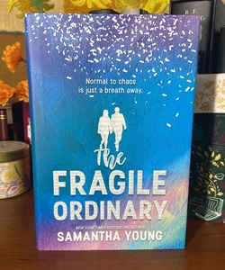 💜Painted Edges💜 The Fragile Ordinary (ex library)