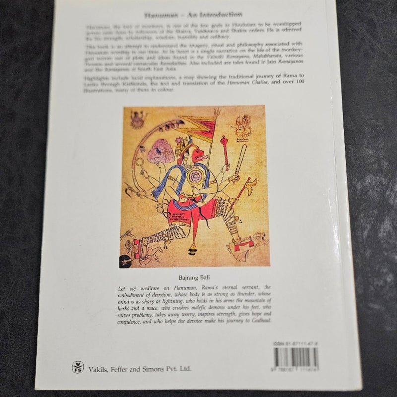 Hanuman An Introduction - Signed!