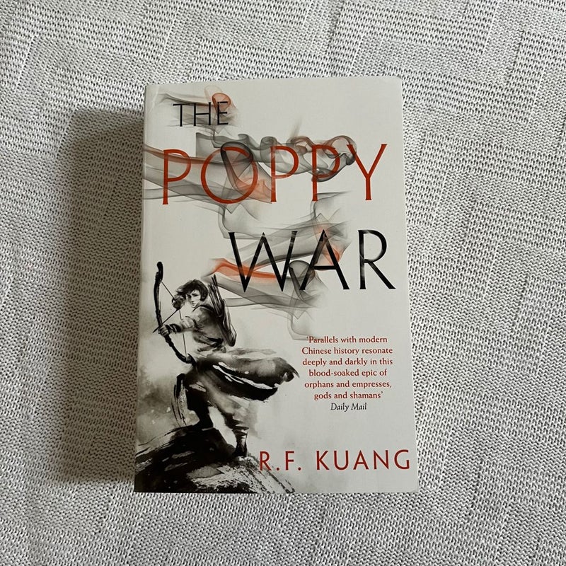 The Poppy War, The Dragon Republic, & The Burning God 