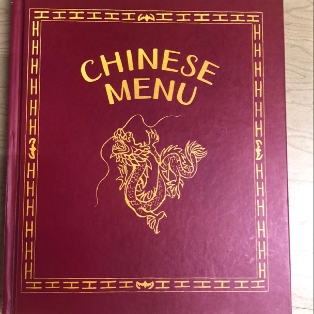 Chinese Menu