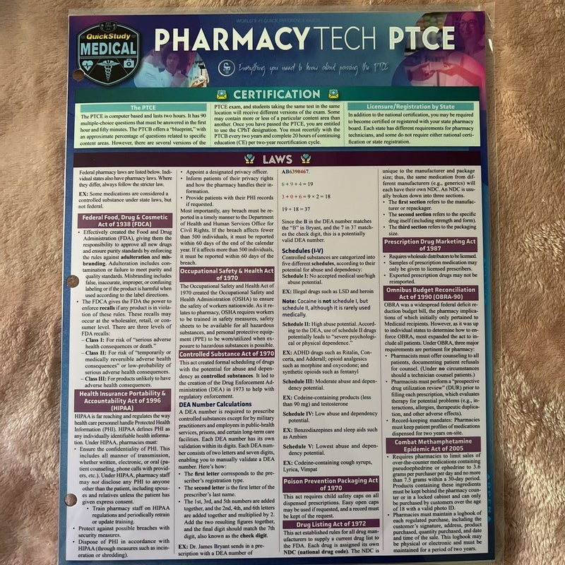 Pharmacy Technician - PTCE
