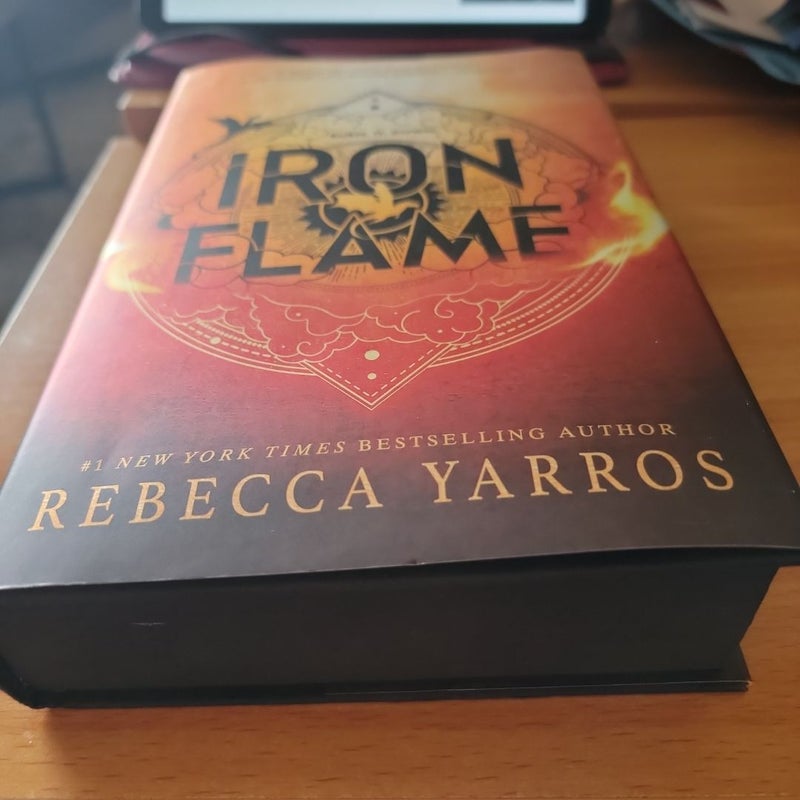 Iron Flame (First Edition MISPRINT)