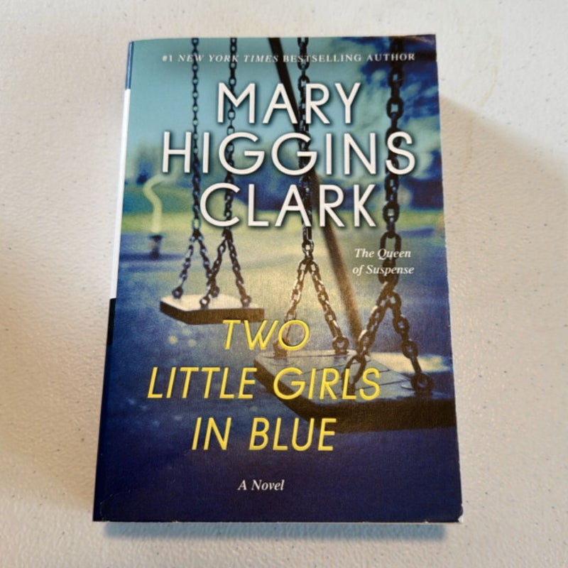 Two Little Girls in Blue