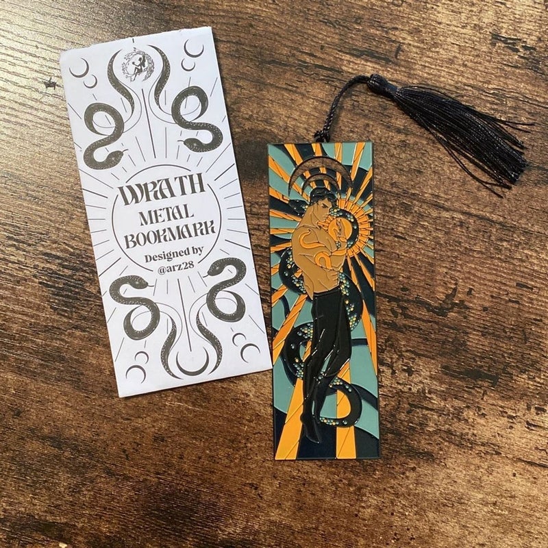 Wrath Metal Bookmark