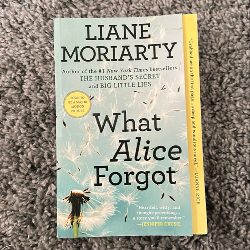 What Alice Forgot